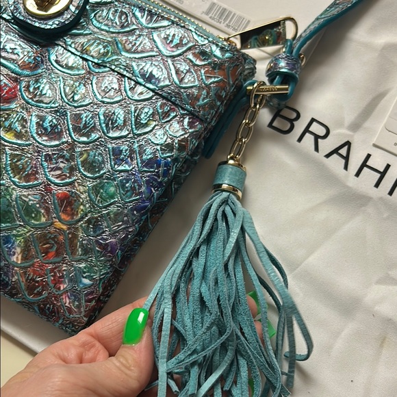 Brahmin Mina Frisky Montego Multicolor Crossbody Bag - Picture 5 of 13